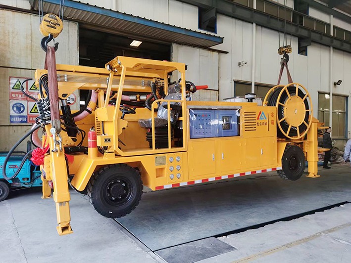 疫情防控不松懈，柴油機(jī)礦用混凝土濕式噴射車正常發(fā)貨！
